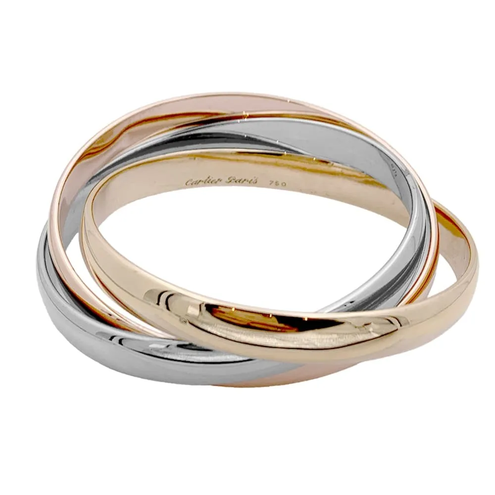 Cartier Trinity - Bracelet en trois ors 750 sold by 58 Facettes product image thumbnail 2