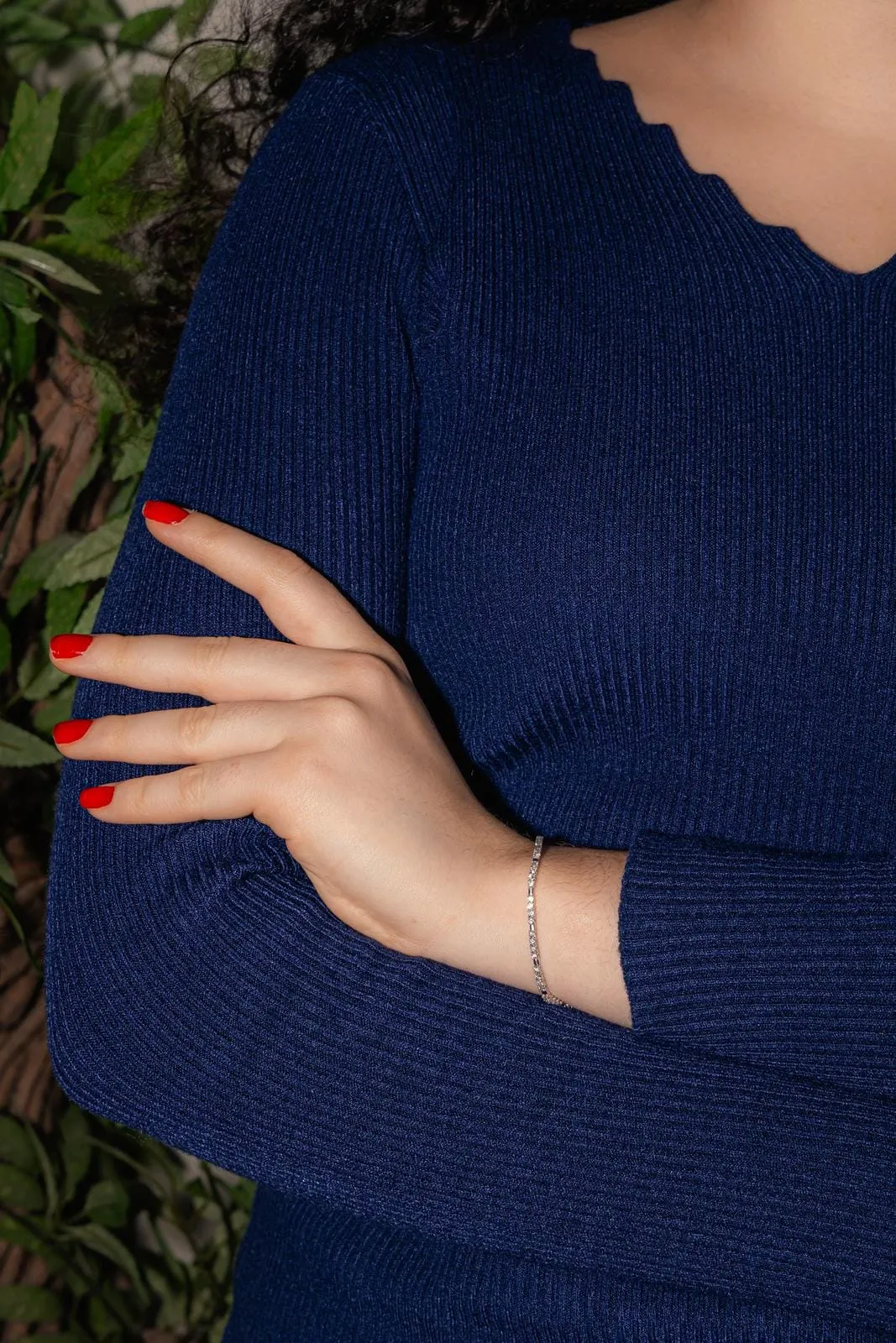 Bracelet Tennis Or blanc Diamant sold by 58 Facettes product image thumbnail 2