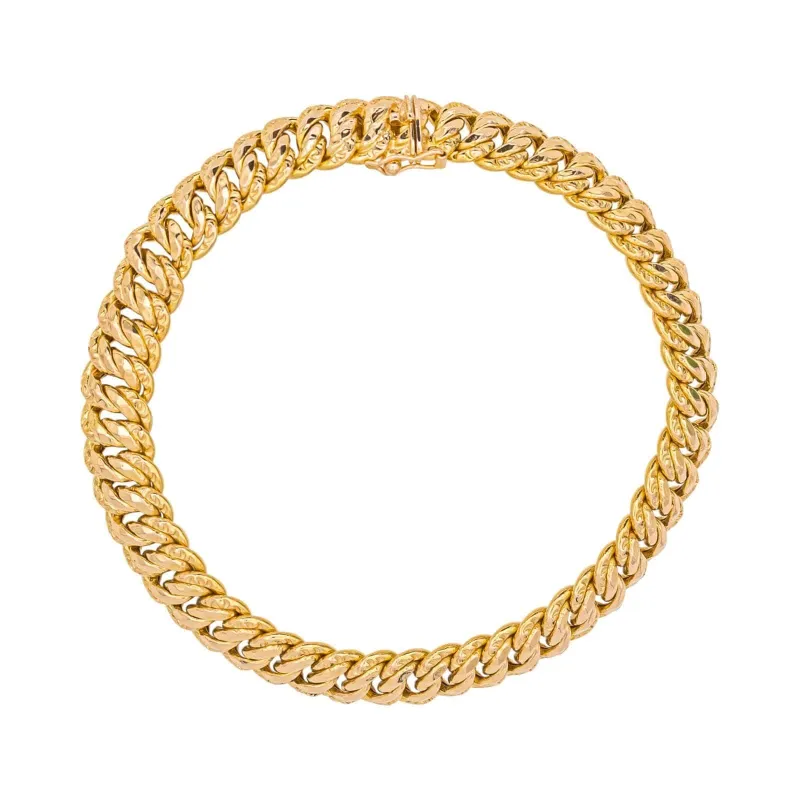 Bracelet Maille américaine Or rose sold by 58 Facettes