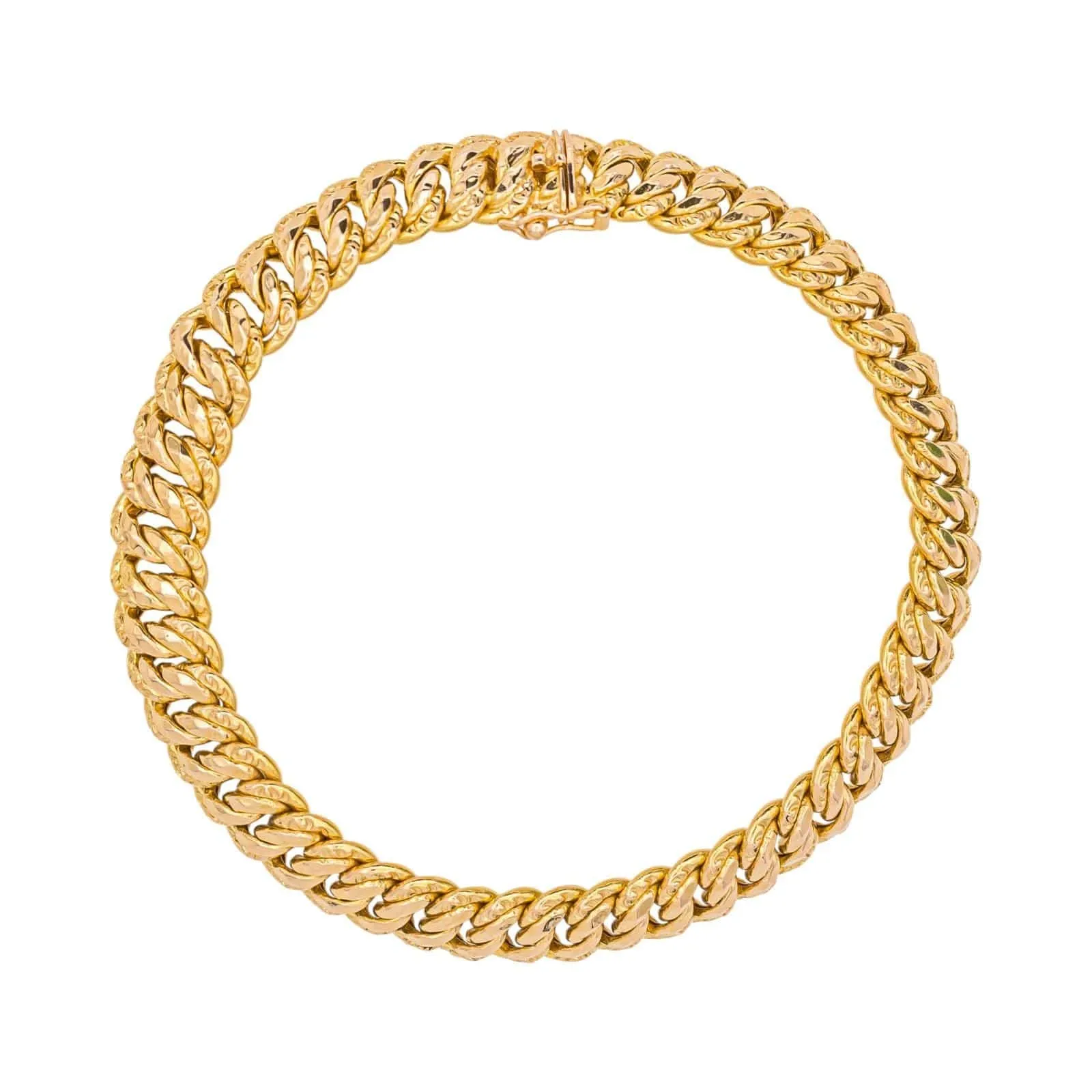 Bracelet Maille américaine Or rose sold by 58 Facettes