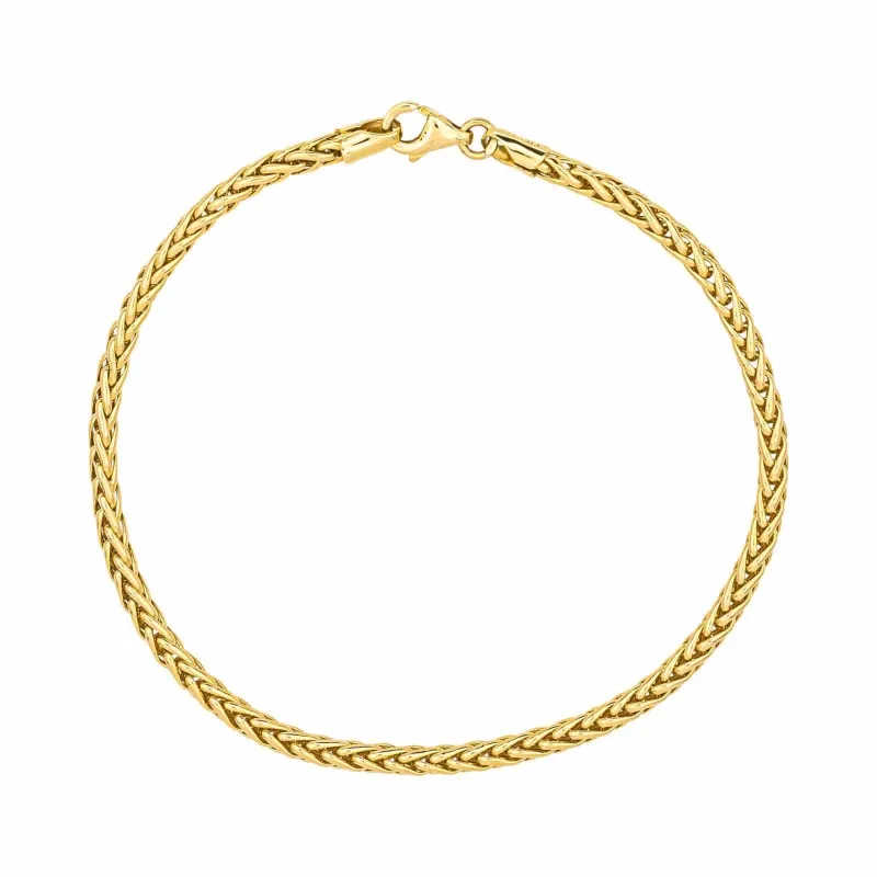 Bracelet Maille palmier Or jaune sold by 58 Facettes