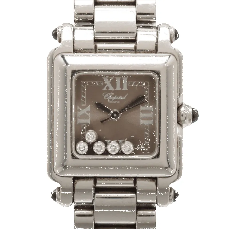 Chopard - Montre Happy Sport Diamants Ensemble complet sold by 58 Facettes