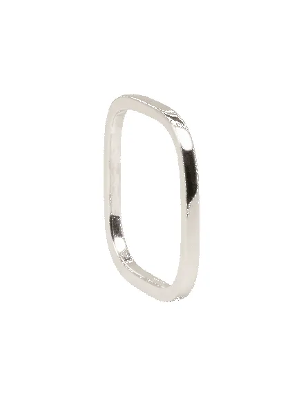 Dinh Van Square - Alliance carrée en or blanc 18k sold by 58 Facettes