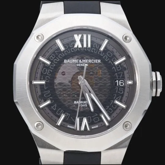 Baume & Mercier Riviera - Montre automatique homme 42 mm en acier sold by 58 Facettes product image thumbnail 2