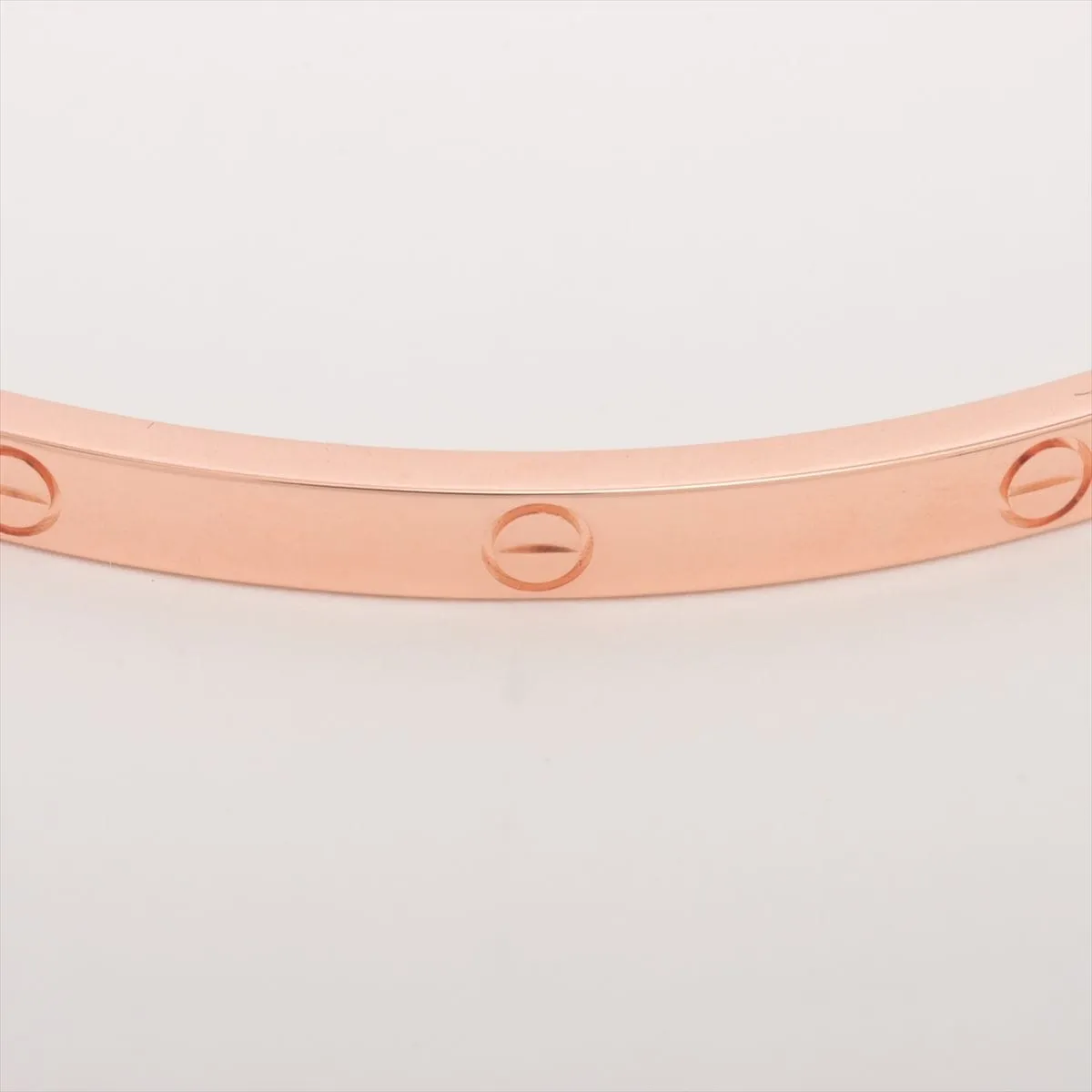 CARTIER - Bracelet Love Or Rose Full set sold by 58 Facettes product image thumbnail 4