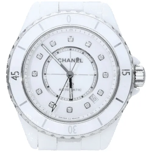 Chanel J-12 Calibre 12.1 - Montre femme en céramique blanche 38 mm sold by 58 Facettes
