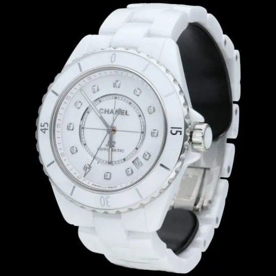 Chanel J-12 Calibre 12.1 - Montre femme en céramique blanche 38 mm sold by 58 Facettes product image thumbnail 2