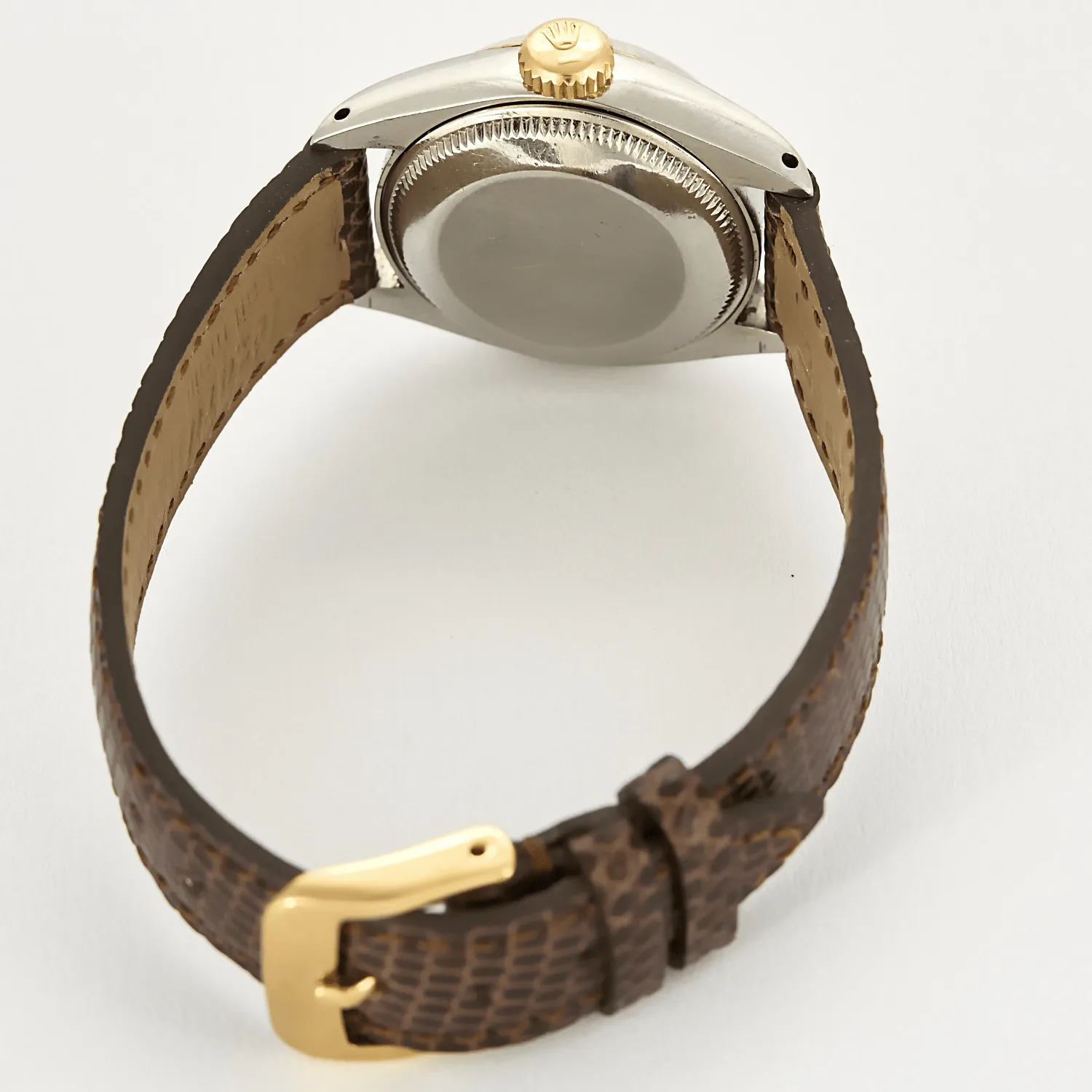 ROLEX - Oyster Perpetual Date - Montre en acier et plaqué or jaune sold by 58 Facettes product image thumbnail 4