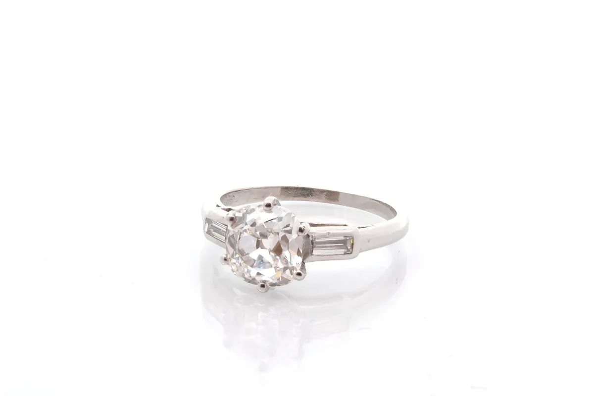Bague diamant de 1,71cts G / VS2 sold by 58 Facettes