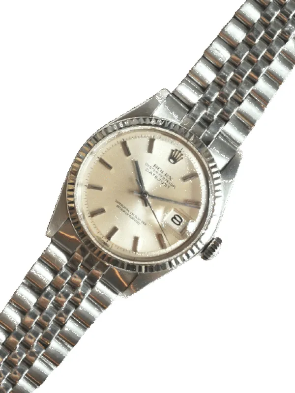 Rolex - Montre Datejust référence 1601 36mm avec bracelet Jubilee made by 58 Facettes