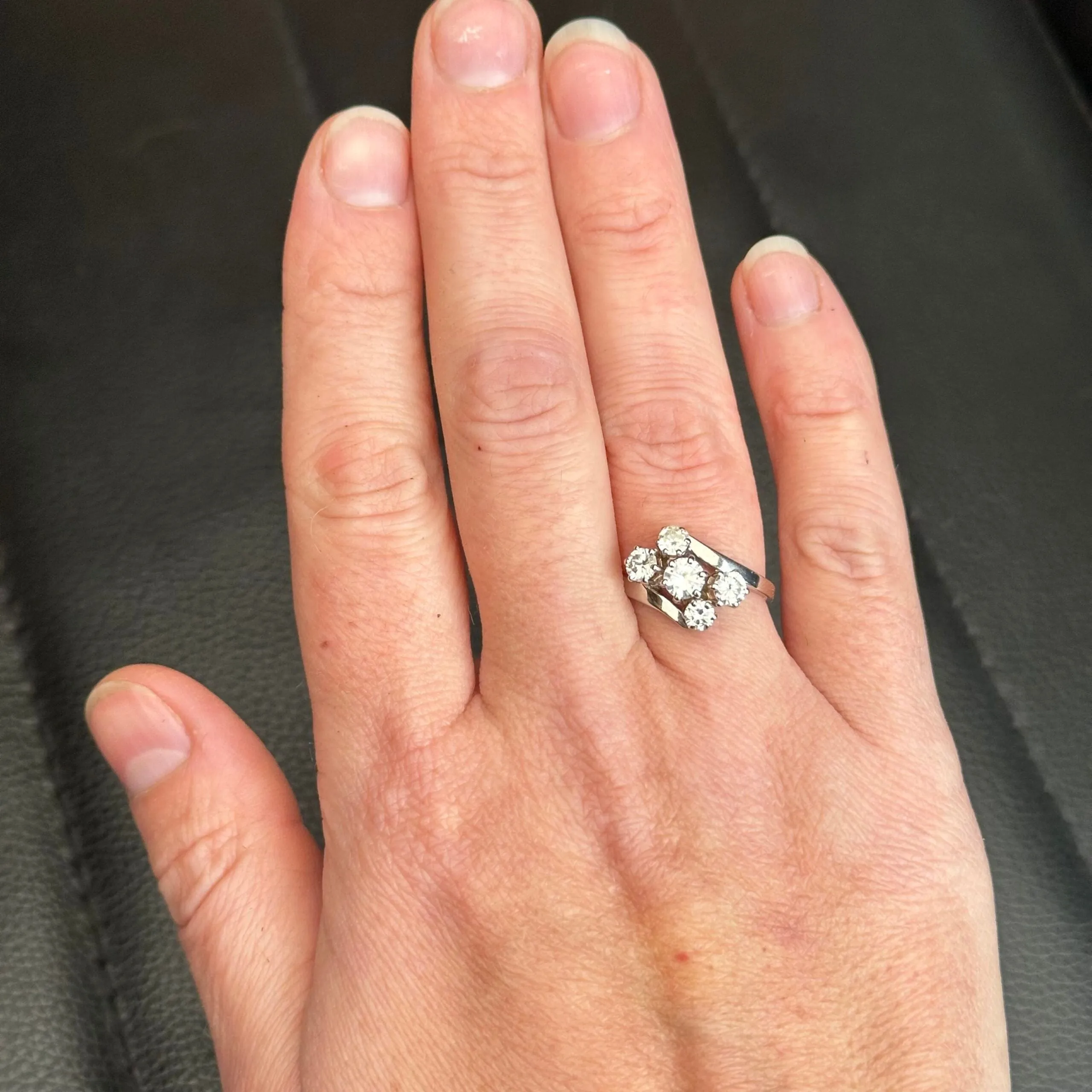 Bague en or et diamants sold by 58 Facettes product image thumbnail 2