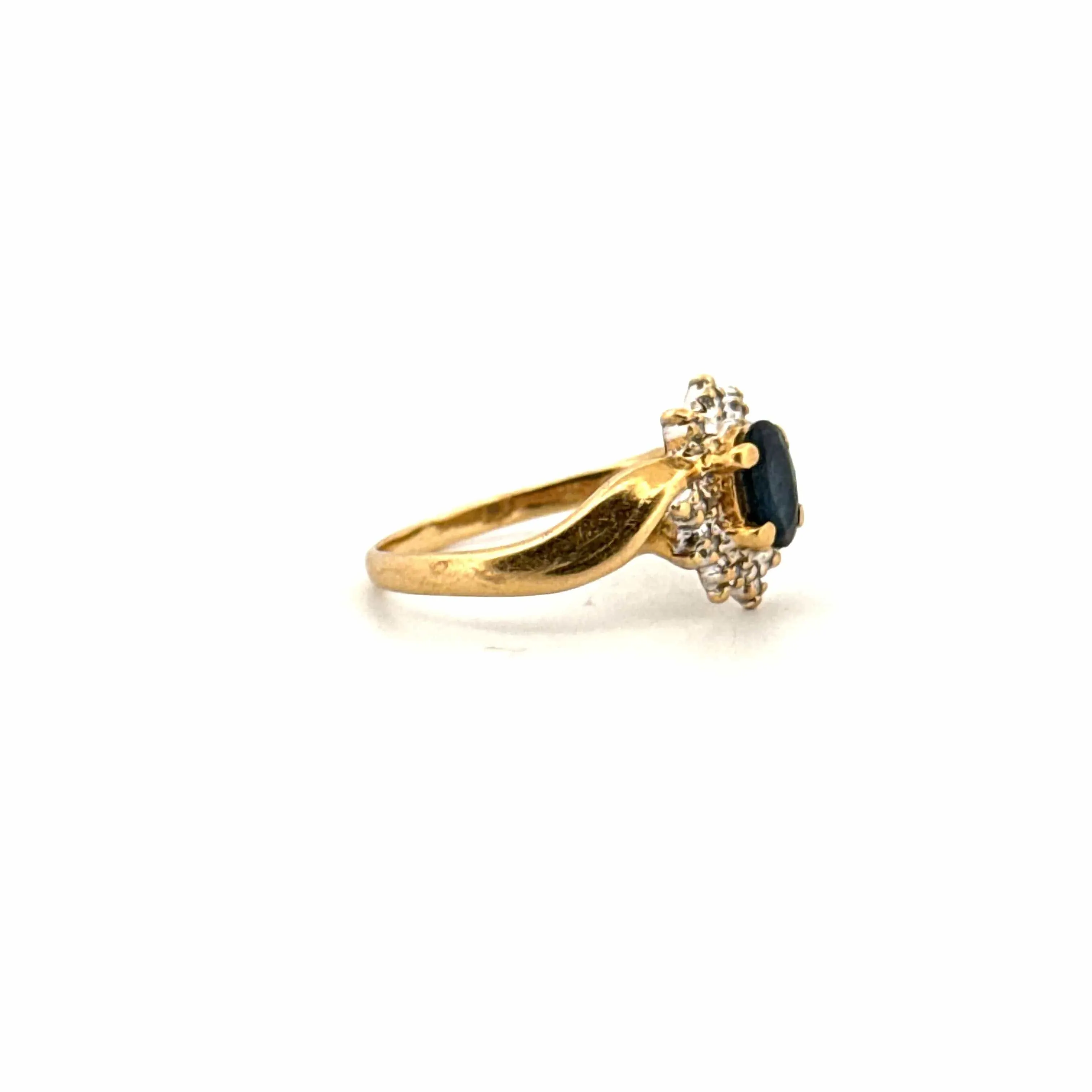 Bague Pompadour saphir et diamants sold by 58 Facettes product image thumbnail 4