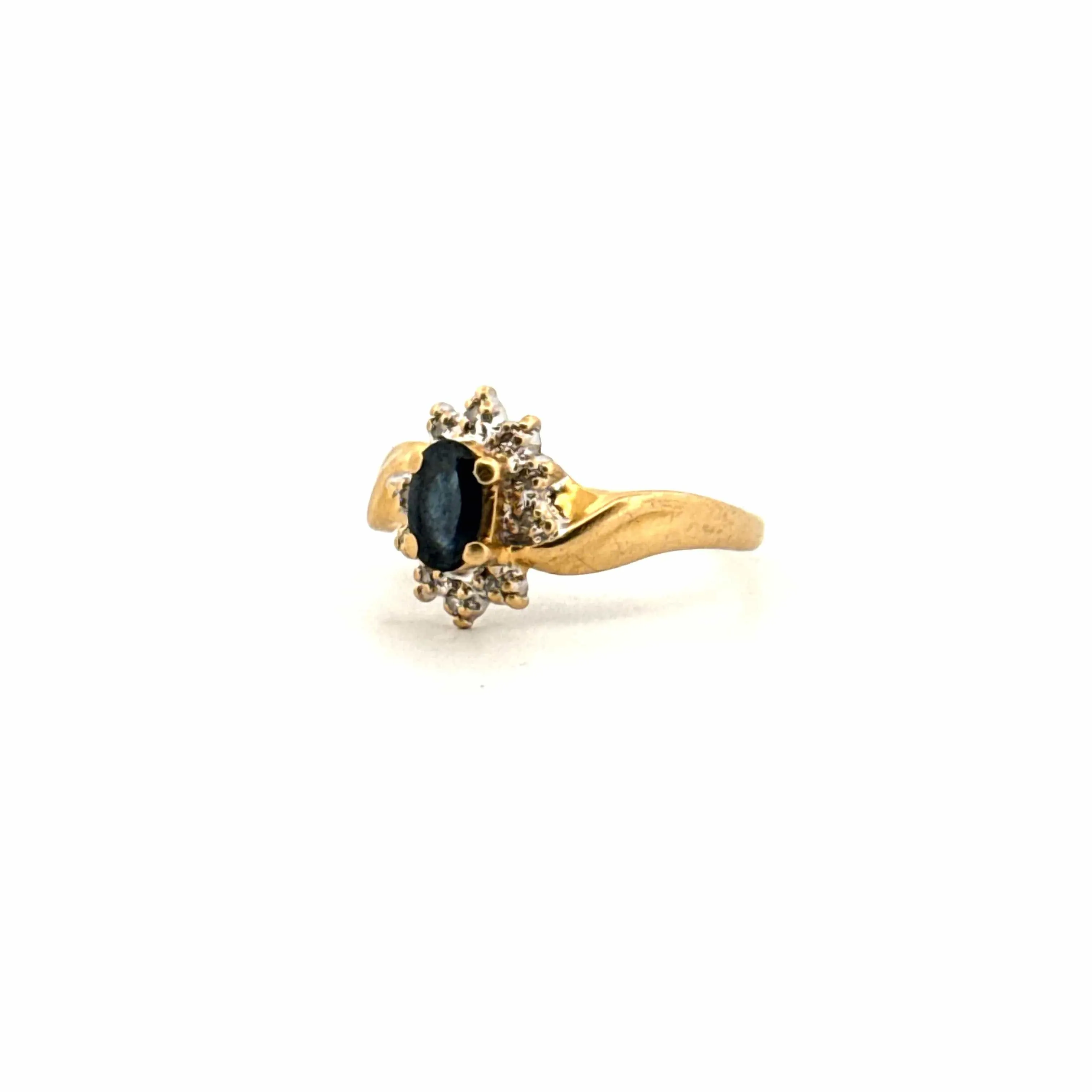 Bague Pompadour saphir et diamants sold by 58 Facettes product image thumbnail 3