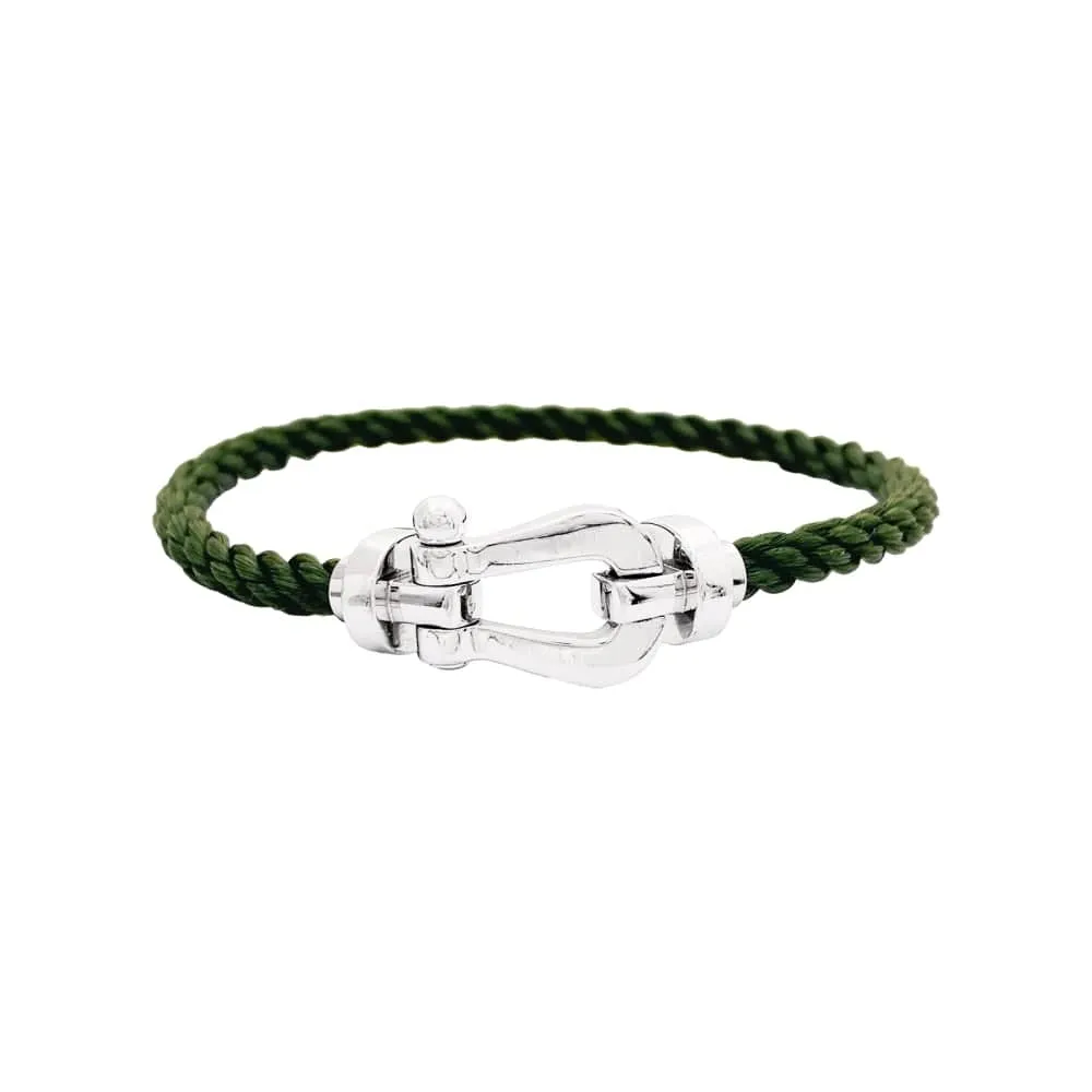Bracelet Fred, "Force 10", or blanc, corderie. sold by 58 Facettes product image thumbnail 3