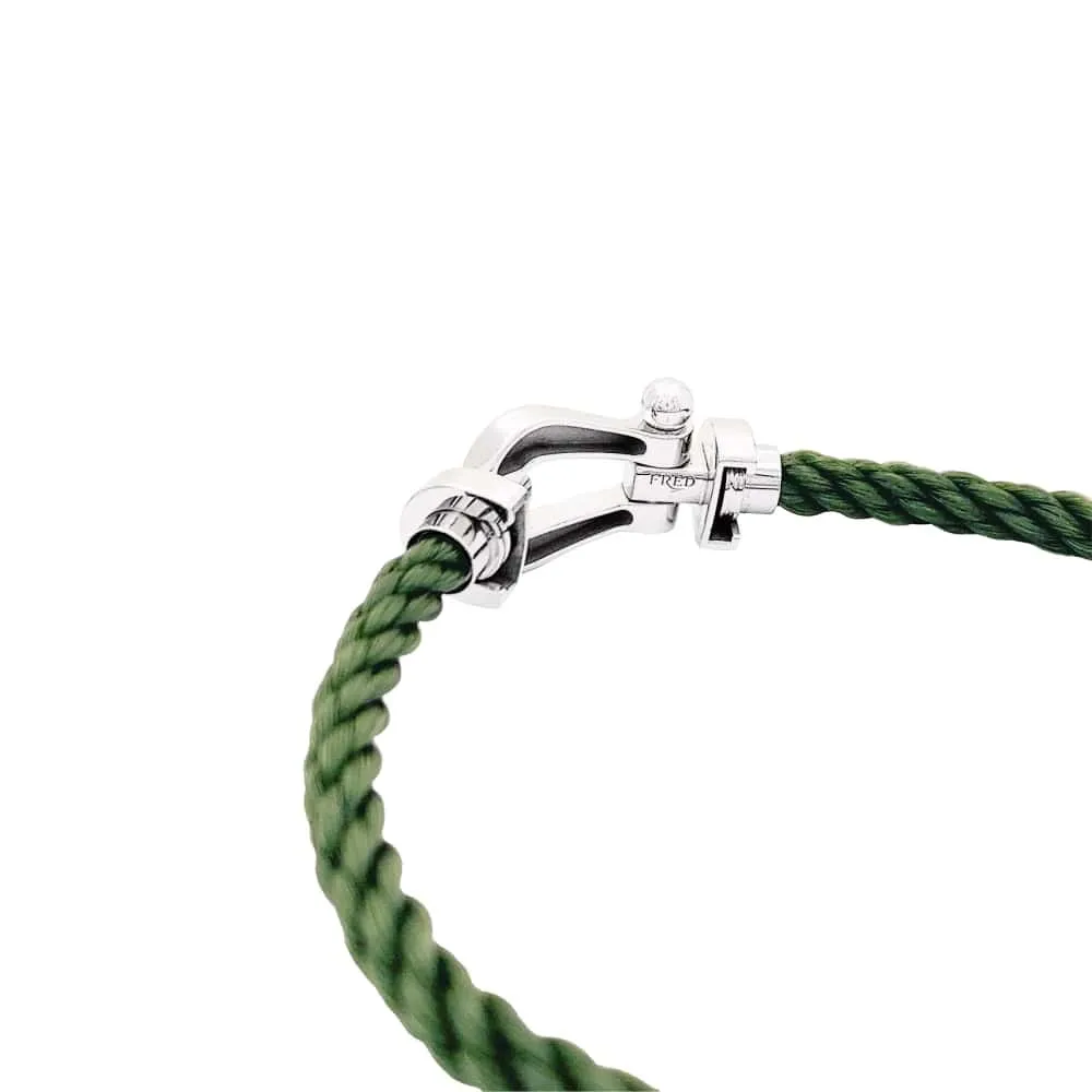 Bracelet Fred, "Force 10", or blanc, corderie. sold by 58 Facettes product image thumbnail 4
