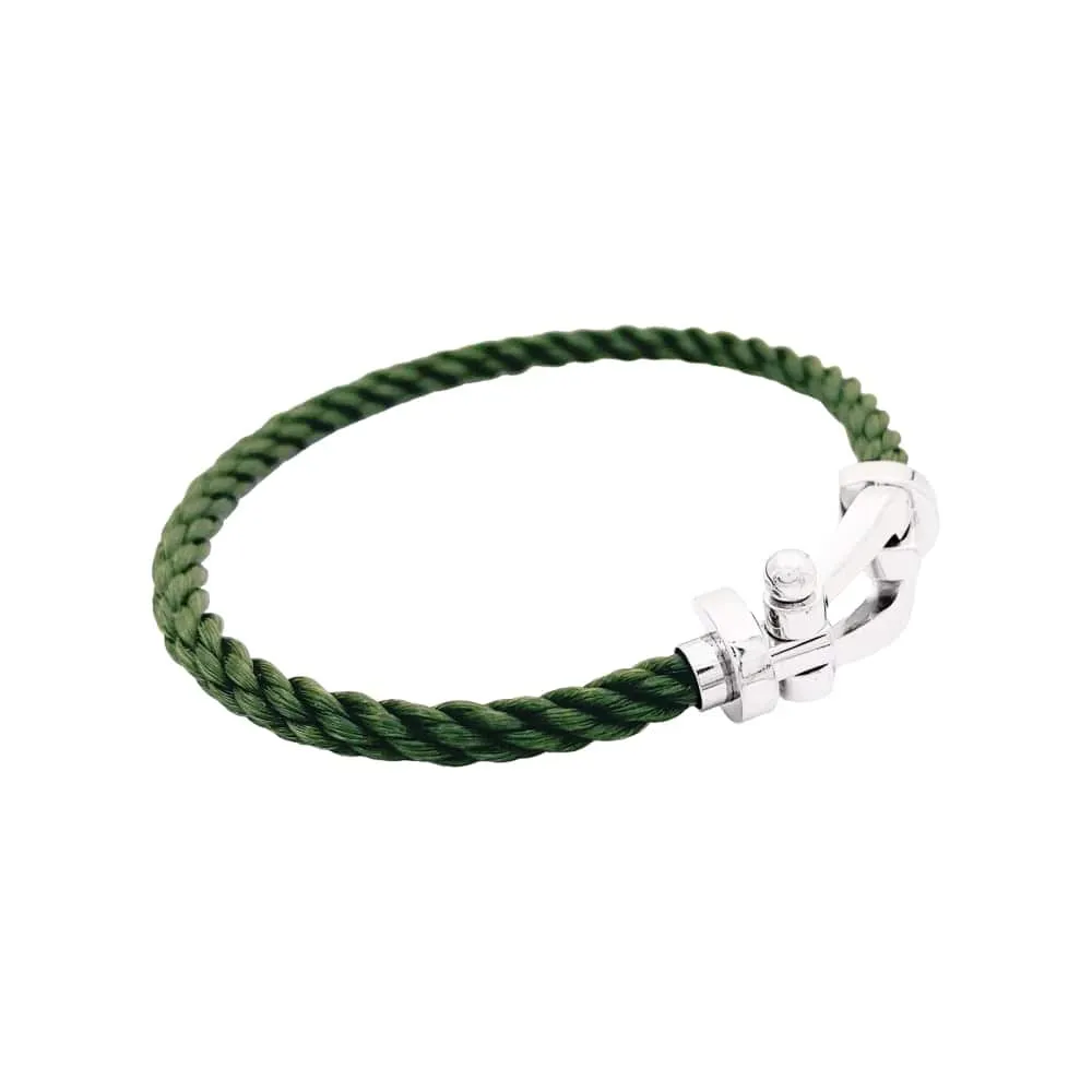 Bracelet Fred, "Force 10", or blanc, corderie. sold by 58 Facettes product image thumbnail 2