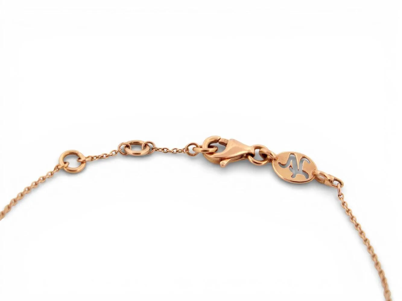 bracelet VANESSA TUGENDHAFT 7 diamants 0.1ct prince3 17cm or rose 18k sold by 58 Facettes product image thumbnail 5
