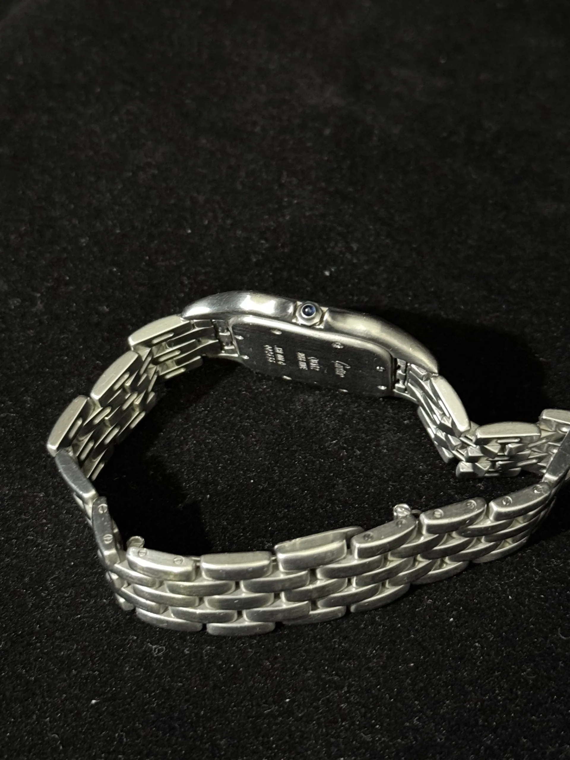 CARTIER - Montre Panthère - Réf. 1300 - Acier - Grand modèle - Vintage sold by 58 Facettes product image thumbnail 4