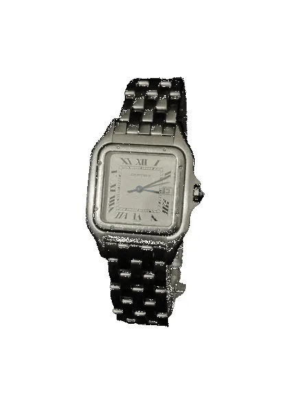 CARTIER - Montre Panthère - Réf. 1300 - Acier - Grand modèle - Vintage sold by 58 Facettes