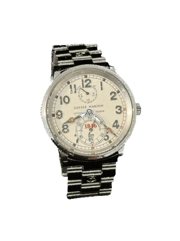 Ulysse Nardin Chronomètre de marine - Montre automatique réf. 263-22 en acier made by 58 Facettes