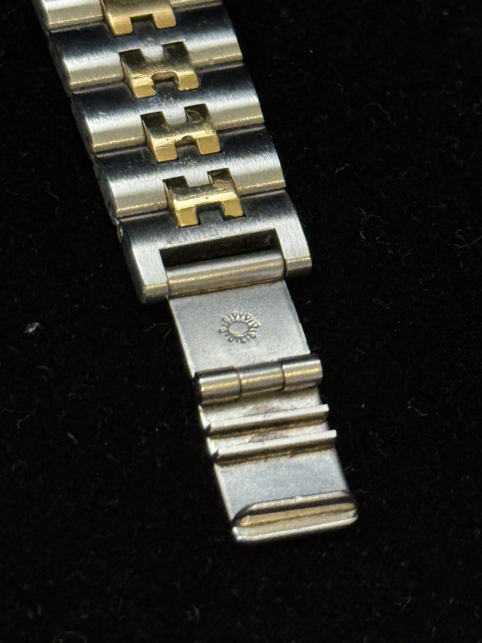 HERMÈS - Montre Clipper – Or/Acier – Bracelet Hermès – Vintage sold by 58 Facettes product image thumbnail 5