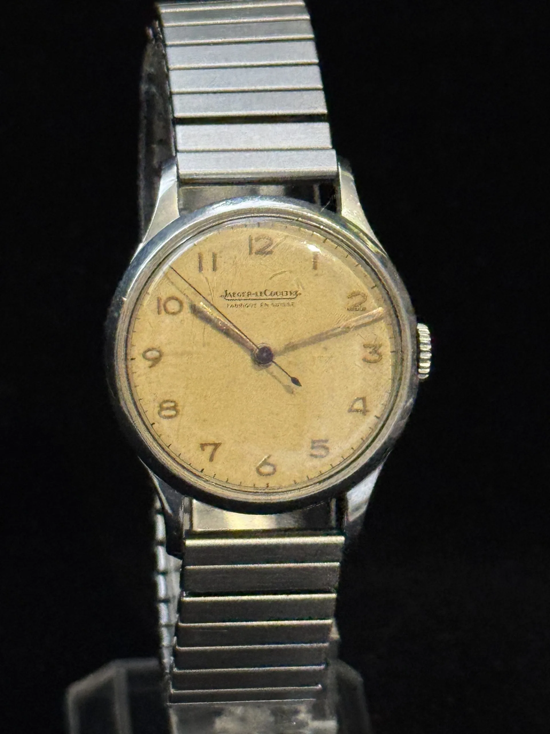 Jaeger-LeCoultre - Montre militaire vintage mécanique Cal. P478 en acier sold by 58 Facettes product image thumbnail 2