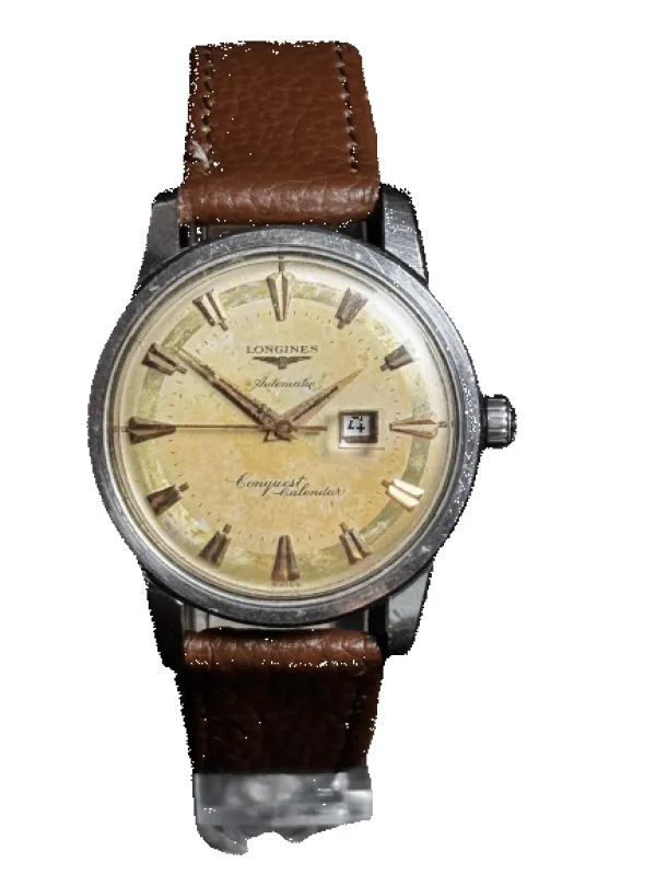 Longines Conquest Calendar - Montre automatique vintage réf. 9004 en acier sold by 58 Facettes