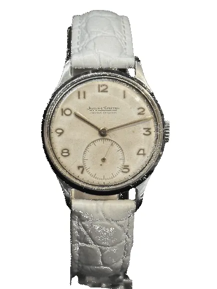 Jaeger-LeCoultre Calatrava - Montre mécanique vintage en acier (années 1940) sold by 58 Facettes