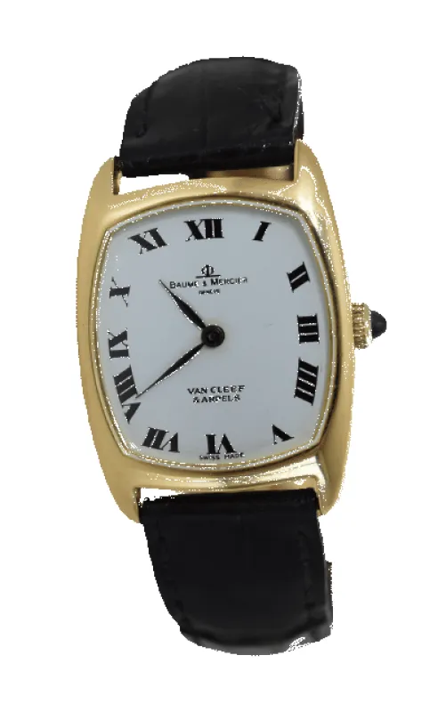 Baume&Mercier avec Van Cleef&Arpels - Montre femme, or jaune, vers 1970 sold by 58 Facettes