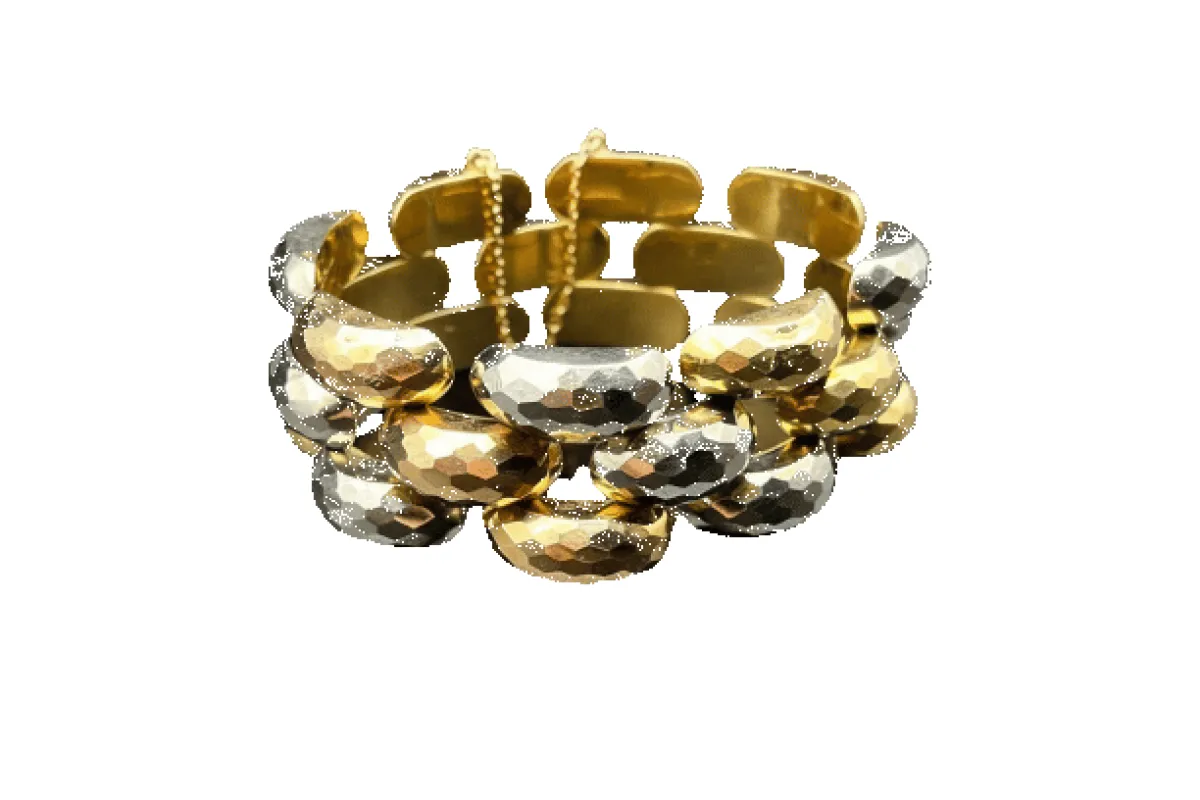 Bracelet de réservoir « Échiquier de lumière » sold by 58 Facettes