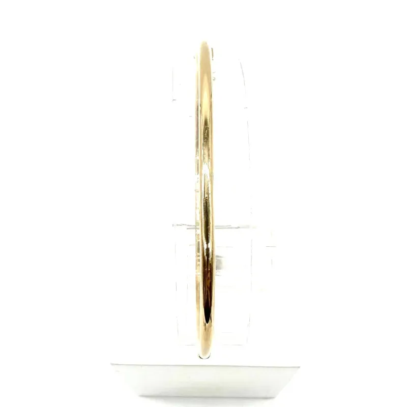 Bracelet jonc ouvrant massif en or jaune 750 sold by 58 Facettes