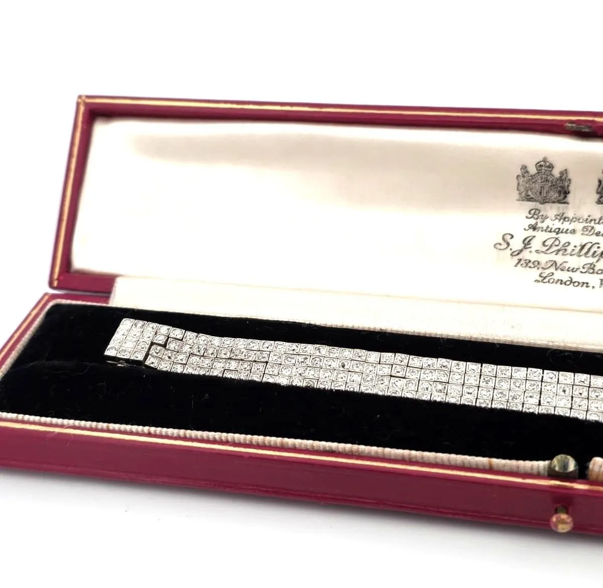 Bracelet en platine avec diamants 7.50 ct sold by 58 Facettes product image thumbnail 4