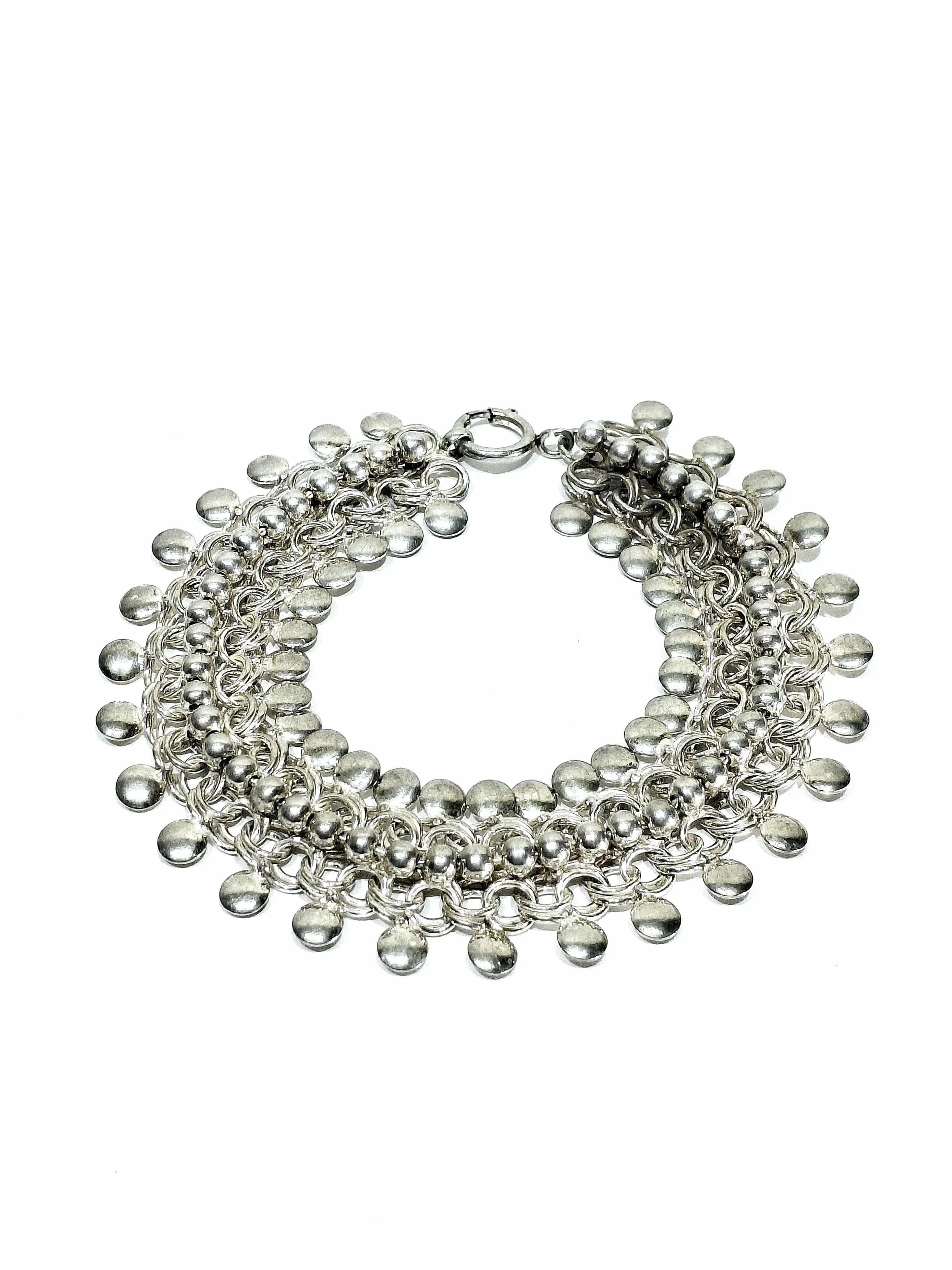 Bracelet à motifs de boules en argent sold by 58 Facettes product image thumbnail 2