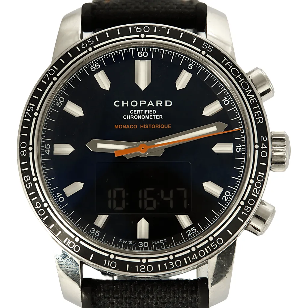 CHOPARD - Grand Prix de Monaco Historique Time Attack MF - Montre en acier sold by 58 Facettes