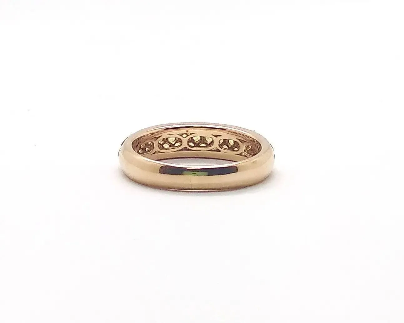 Bague en or jaune 18 kt avec saphirs jaunes sold by 58 Facettes product image thumbnail 3