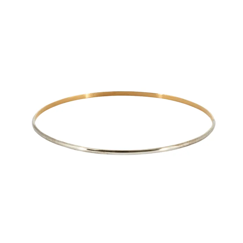 Bracelet jonc or blanc or jaune sold by 58 Facettes