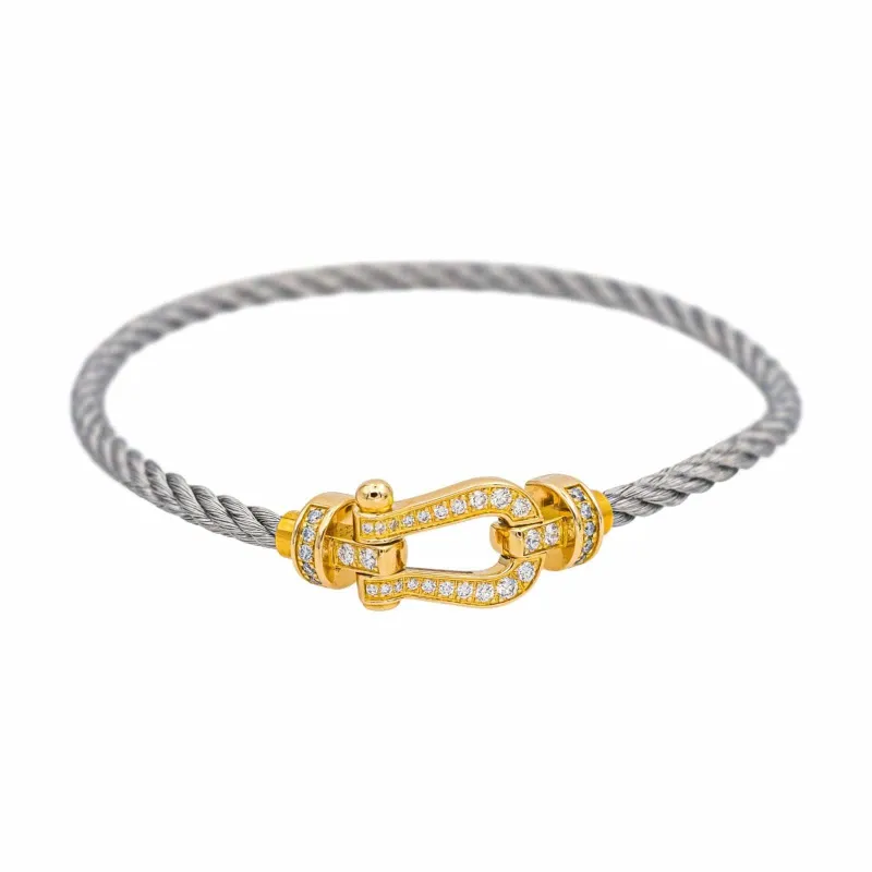 Fred Bracelet Force 10 Or jaune Diamant sold by 58 Facettes