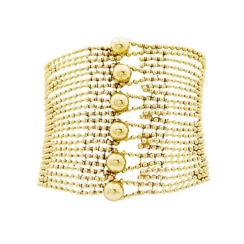 Bracelet Cartier, "Draperie", or jaune. sold by 58 Facettes