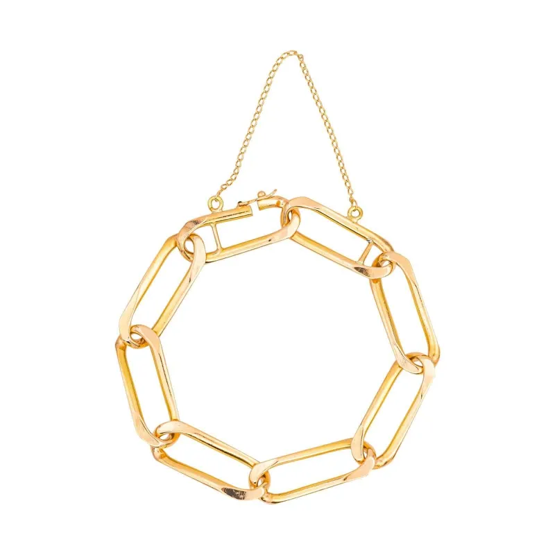 Bracelet Maille cheval Or rose sold by 58 Facettes