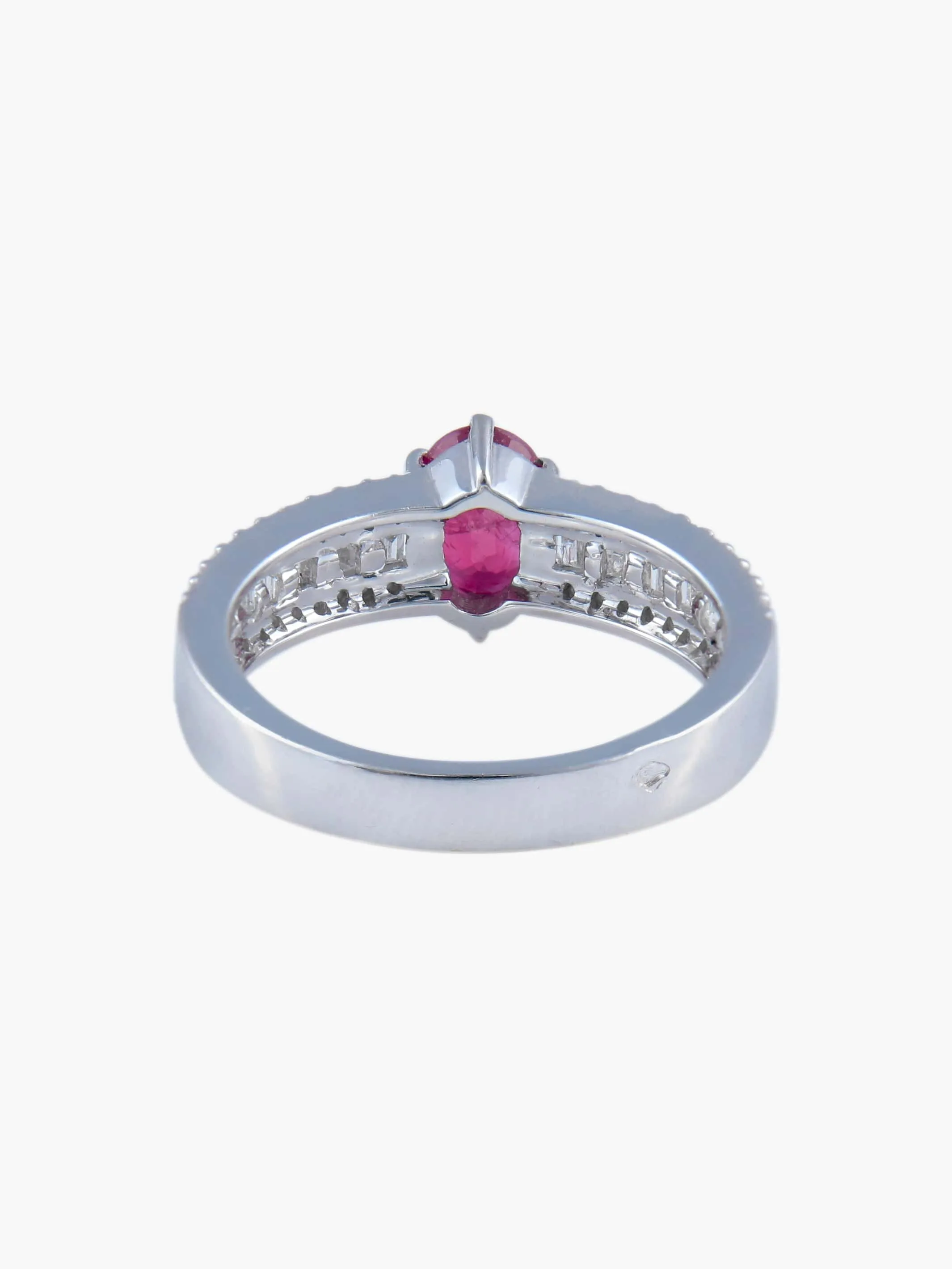 Bague Jarretière Rubis et Diamants sold by 58 Facettes product image thumbnail 5