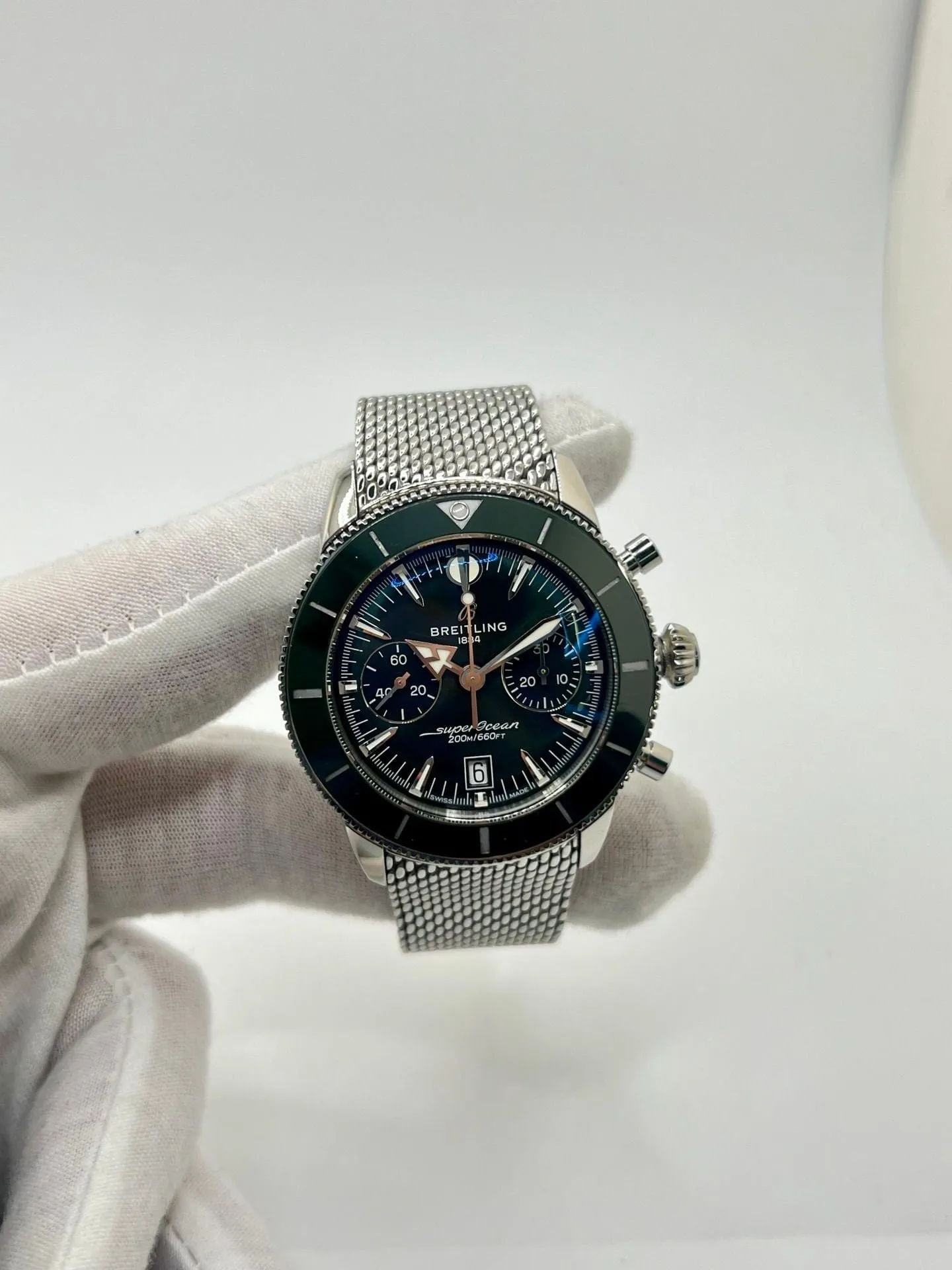 Breitling Super Ocean Heritage B01 Chronograph sold by 58 Facettes product image thumbnail 4