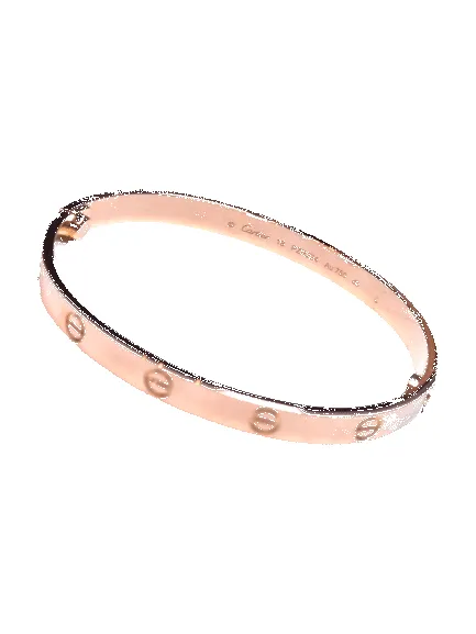 CARTIER - Bracelet LOVE en or rose, taille 18 sold by 58 Facettes
