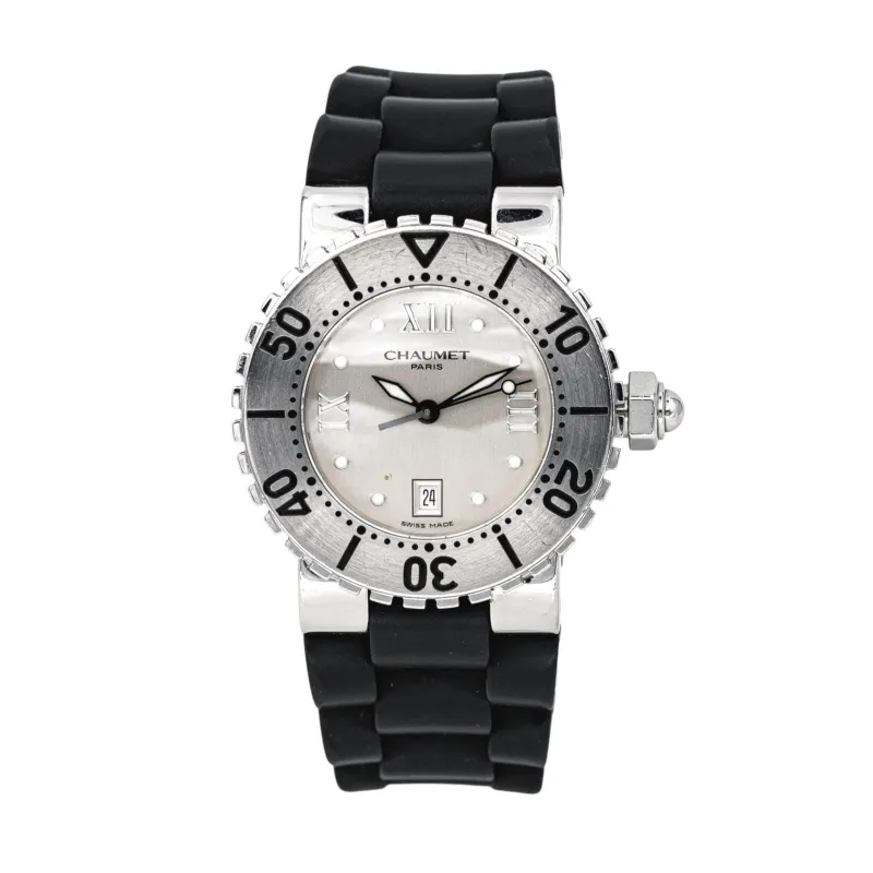Chaumet Class One - Montre en acier quartz 33 mm made by 58 Facettes