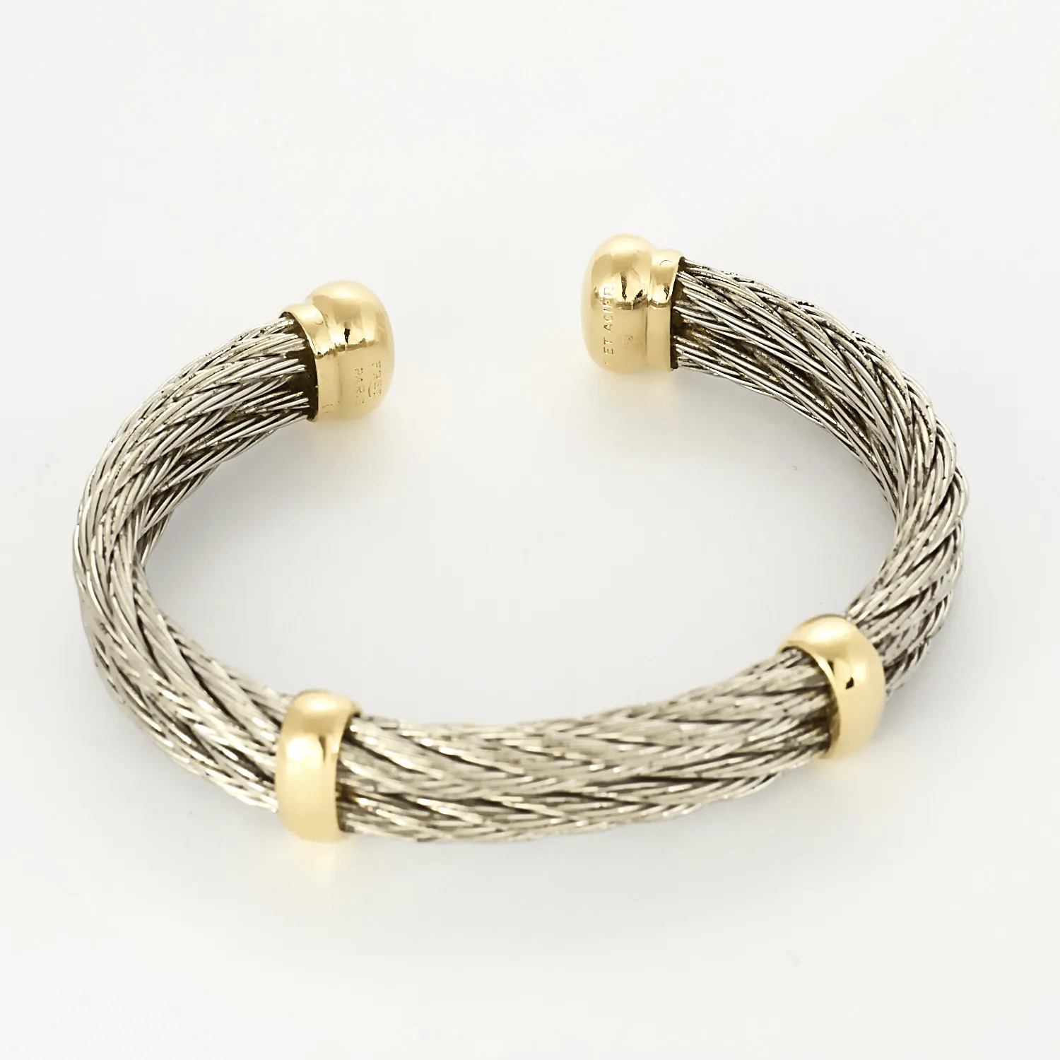 FRED - Force 10 Vintage - Bracelet en or et acier sold by 58 Facettes product image thumbnail 5