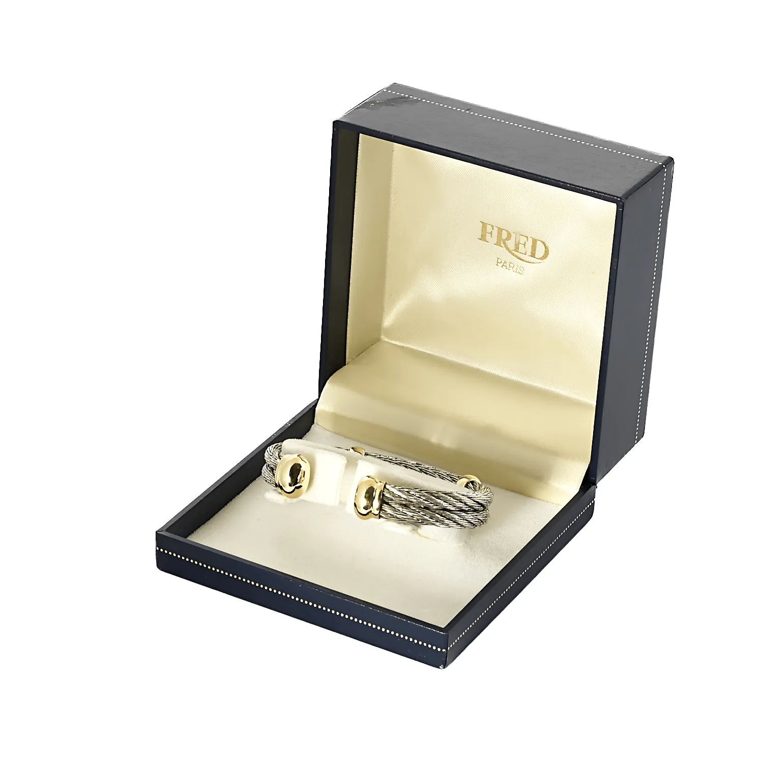 FRED - Force 10 Vintage - Bracelet en or et acier sold by 58 Facettes product image thumbnail 3