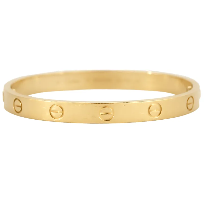 Cartier - Love - Bracelet jonc en or jaune. Classique sold by 58 Facettes