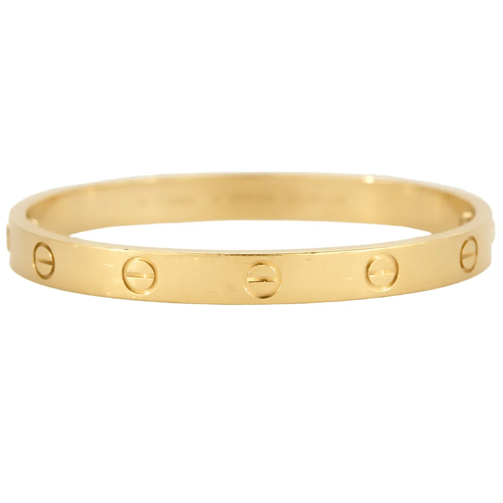 Cartier - Love - Bracelet jonc en or jaune. Classique sold by 58 Facettes