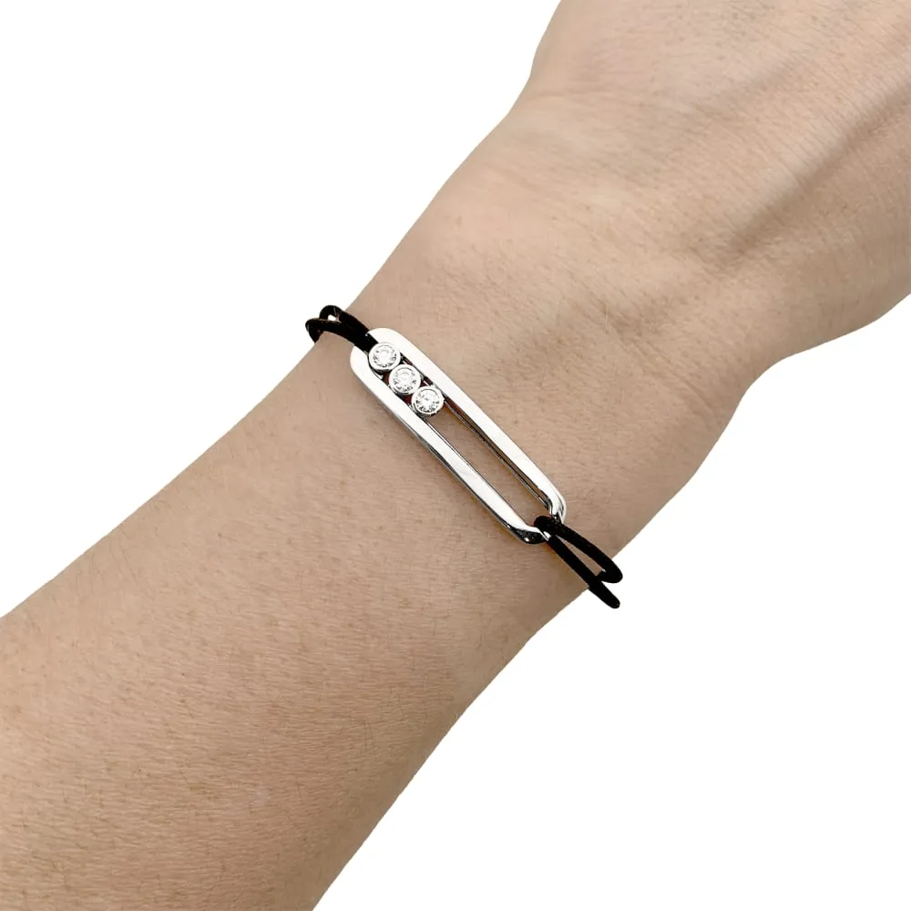 Bracelet Messika, "Messika Care(s)", or blanc et diamants. sold by 58 Facettes product image thumbnail 5