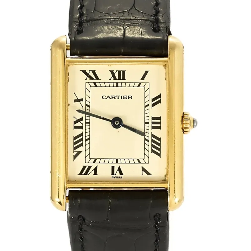 CARTIER - Montre Tank Louis made by 58 Facettes