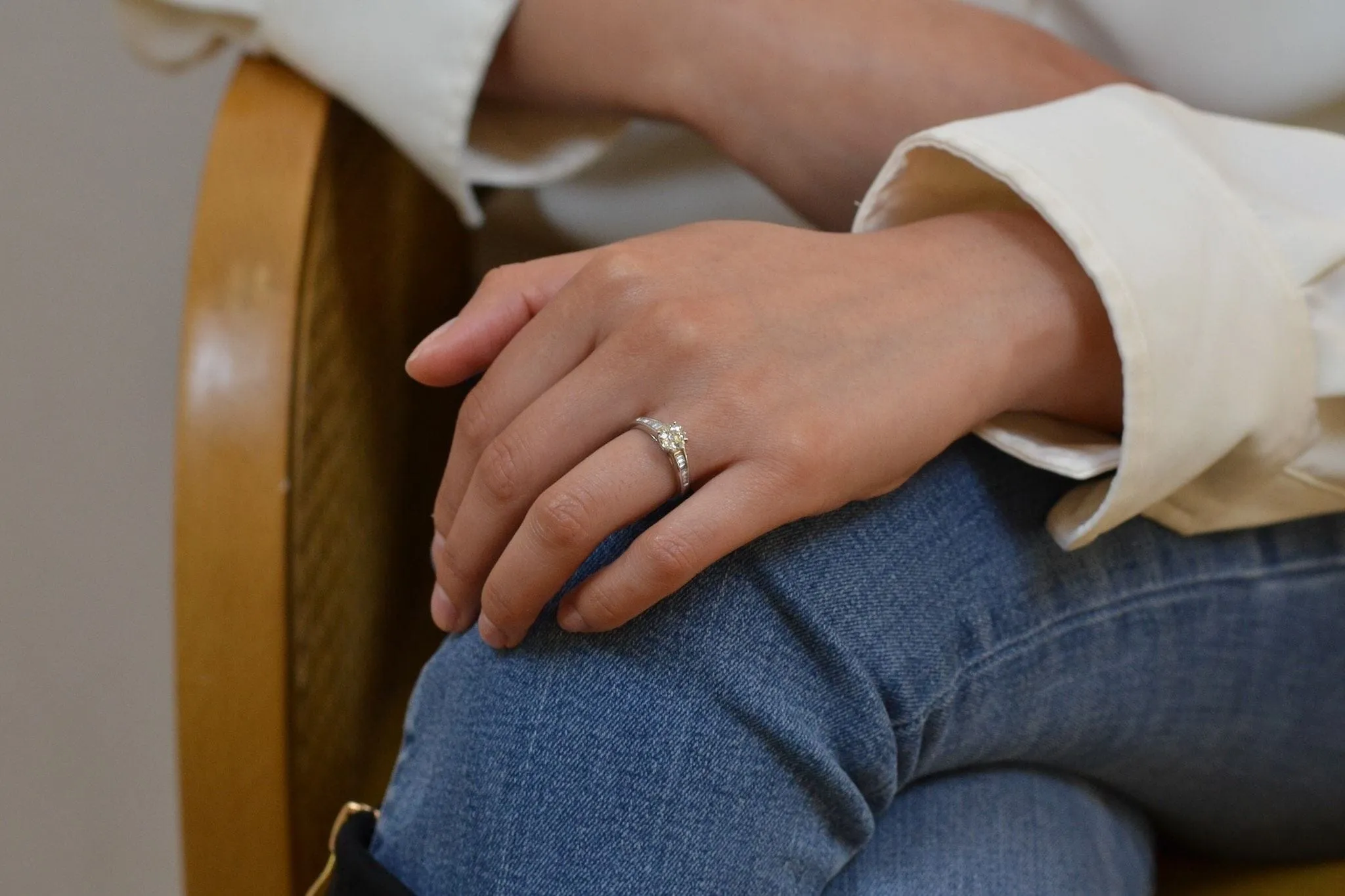 Solitaire diamant 0,95ct H/VS2 sold by 58 Facettes product image thumbnail 5